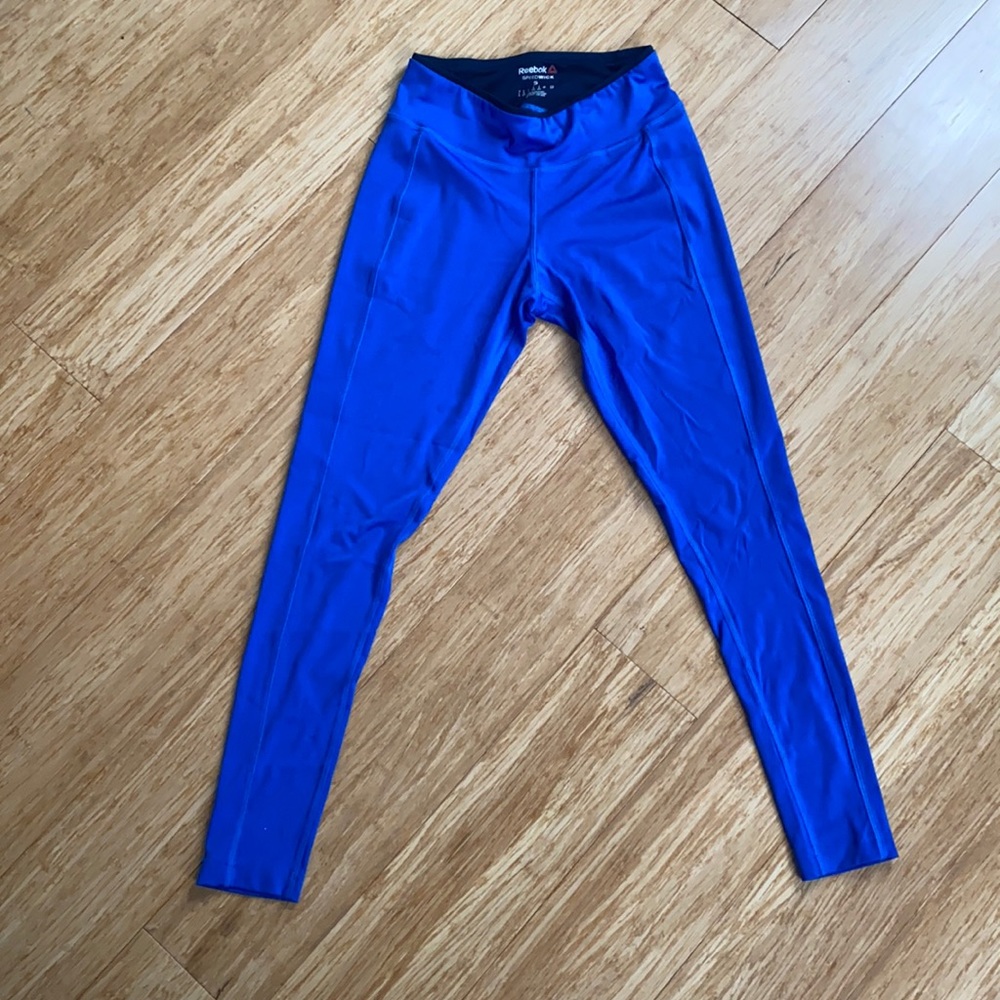 Reebok Speedwick blue leggings